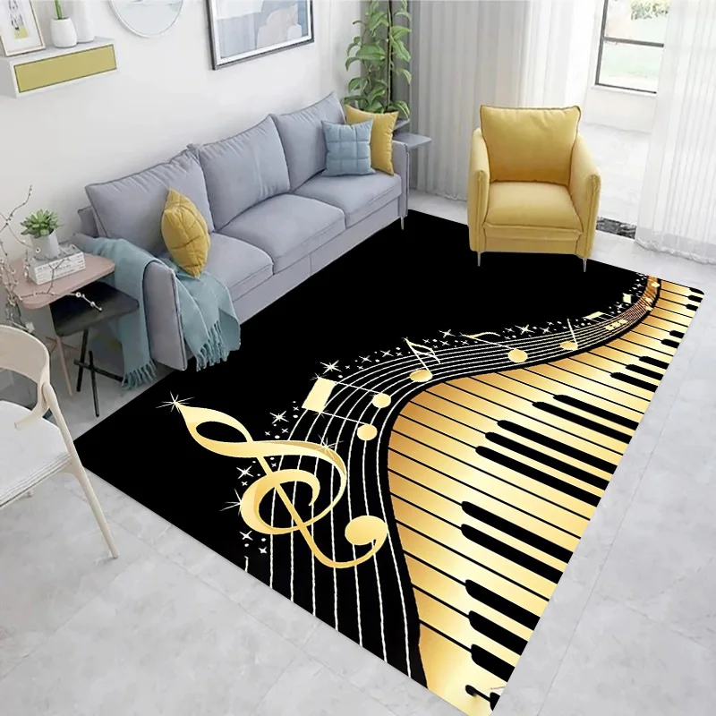 Home Textiles Notes - Piano Black and White Keys Sheet