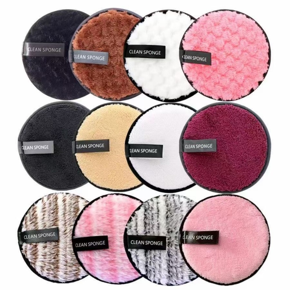 Home Textiles Face Towel - Microfiber Make Up Remover Pads 1PC