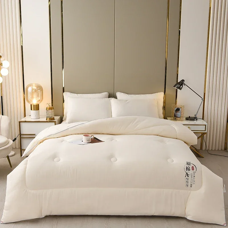 Duvet Insert White - Cotton Comforter Duvet Insert - Quilted