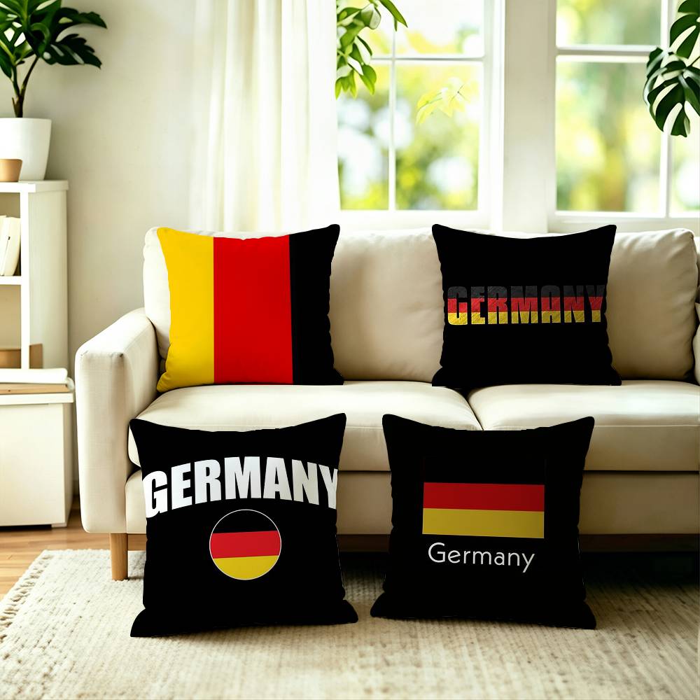 Home Textiles Germany - Panzer Germany Flag Pillow Case Square