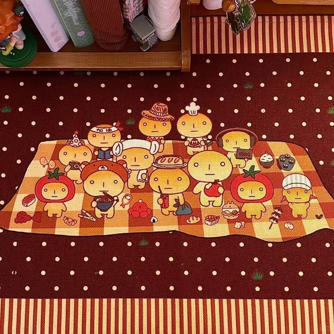 Japanese Home Textiles - Japanese Ancient Table Mat Ins Style