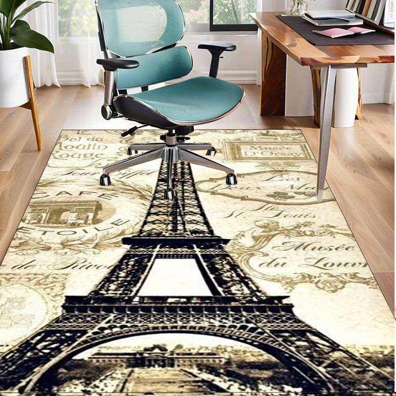 Home Textiles Paris - Eiffel Tower Paris Themed Rug for