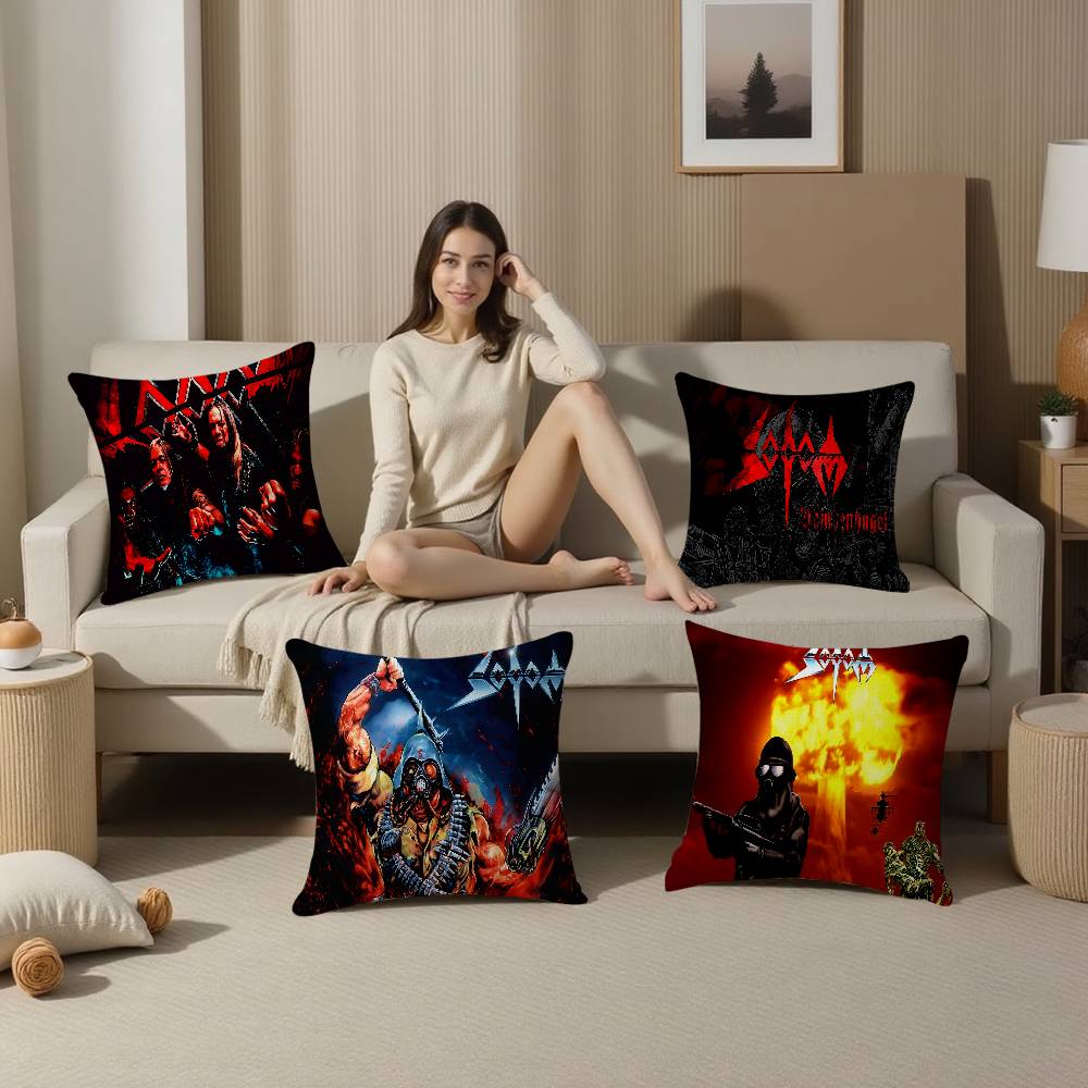 Home Textiles Germany - Sodoms Germany Thrash Metal Band Pillow