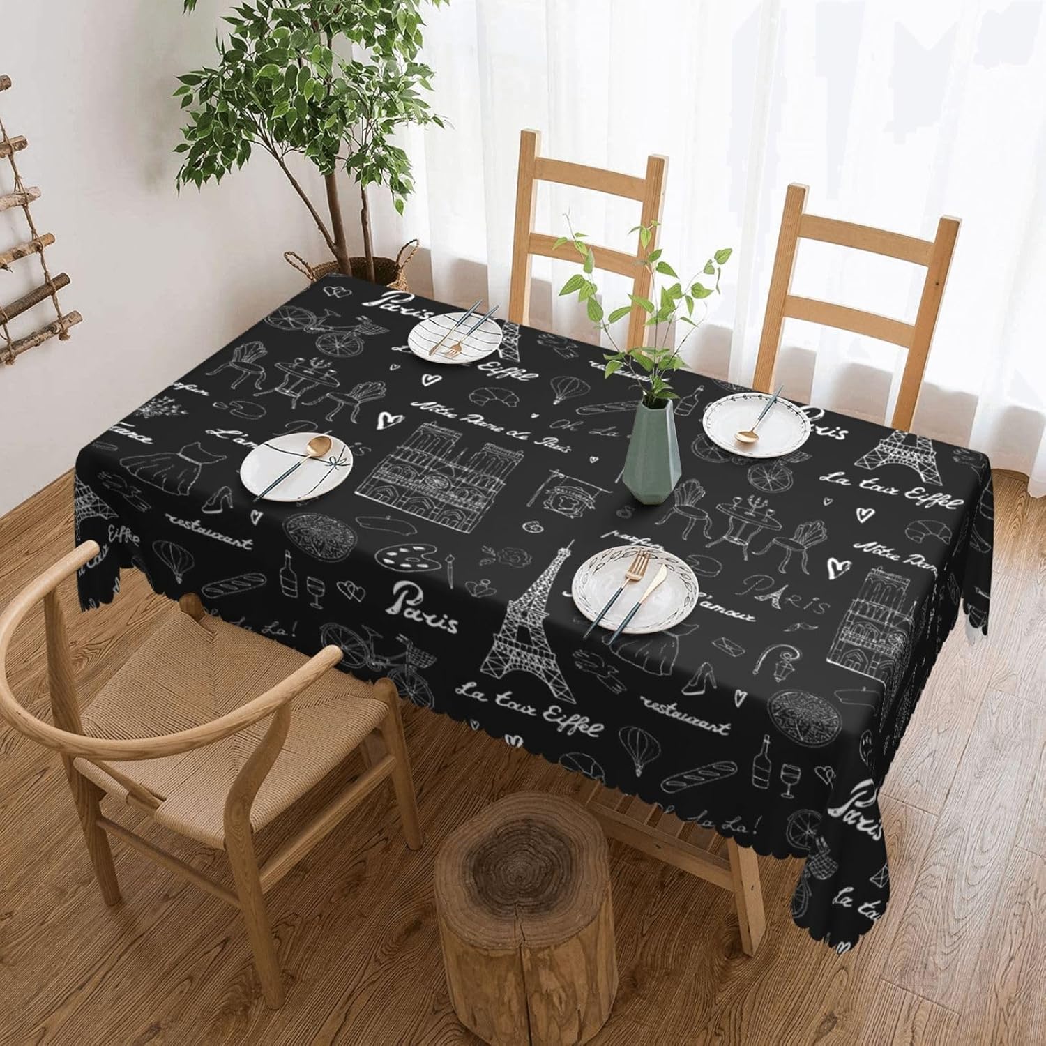 Eiffel Tower Tablecloth France - Home Textiles Paris review and price