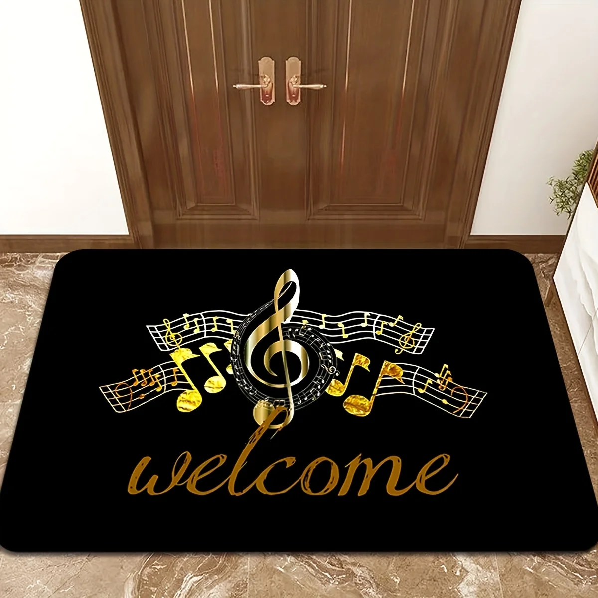 Luxury Music Note Mat for Musi - Home Textiles Notes review and price