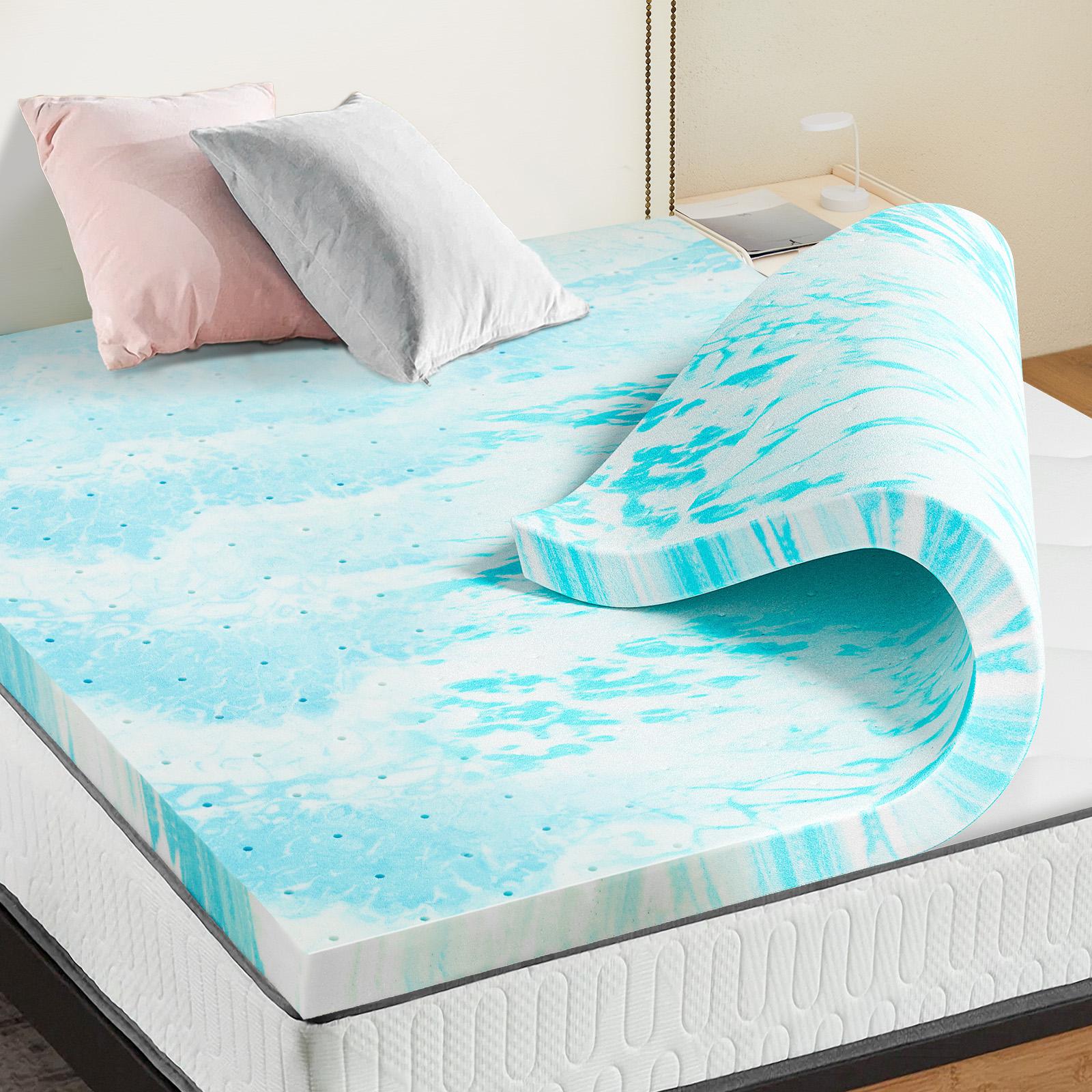 Cooling Gel Swirl Infused Memo - Memory Foam Topper review and price