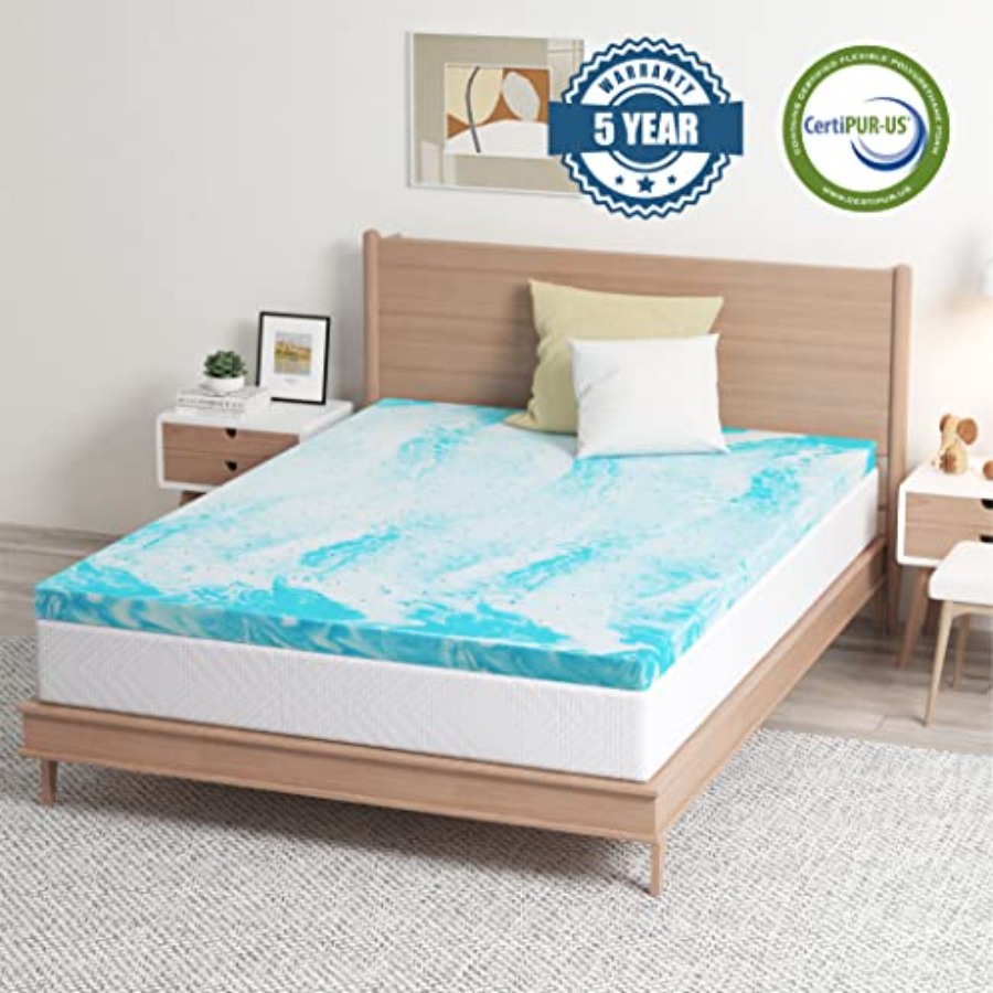 Bed topper for pressure relief - Memory Foam Topper review and price