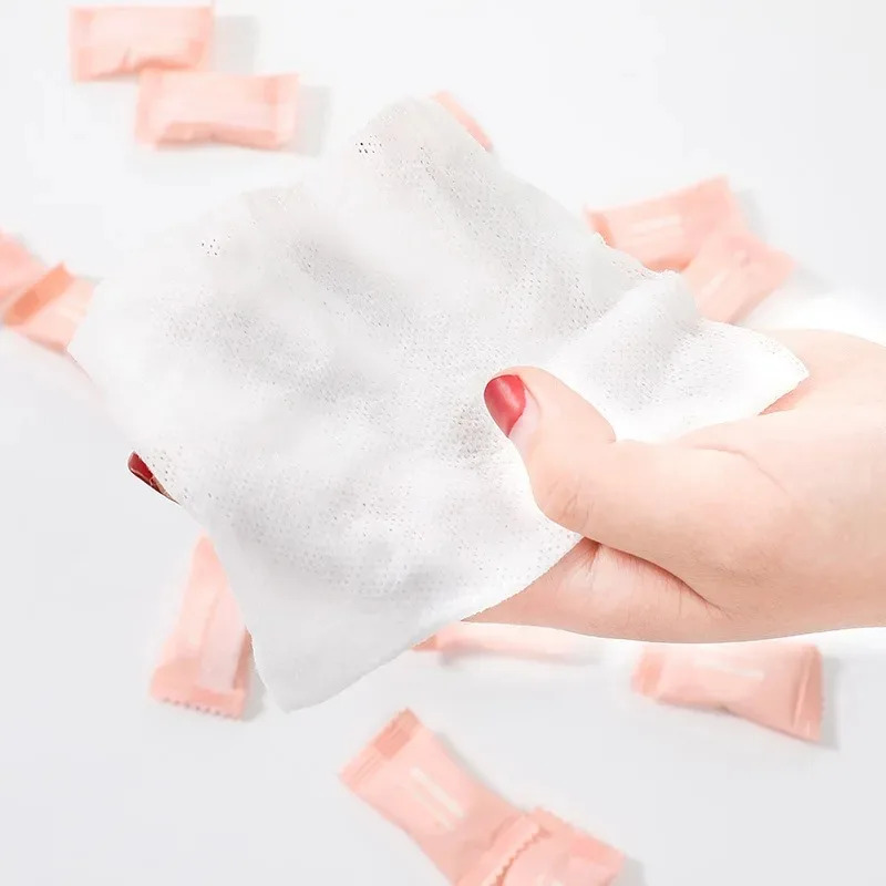 10/60pcs Portable Compressed F - Home Textiles Face Towel review and price
