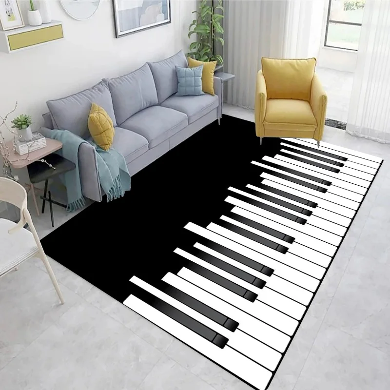 Piano Black and White Keys She - Home Textiles Notes review and price