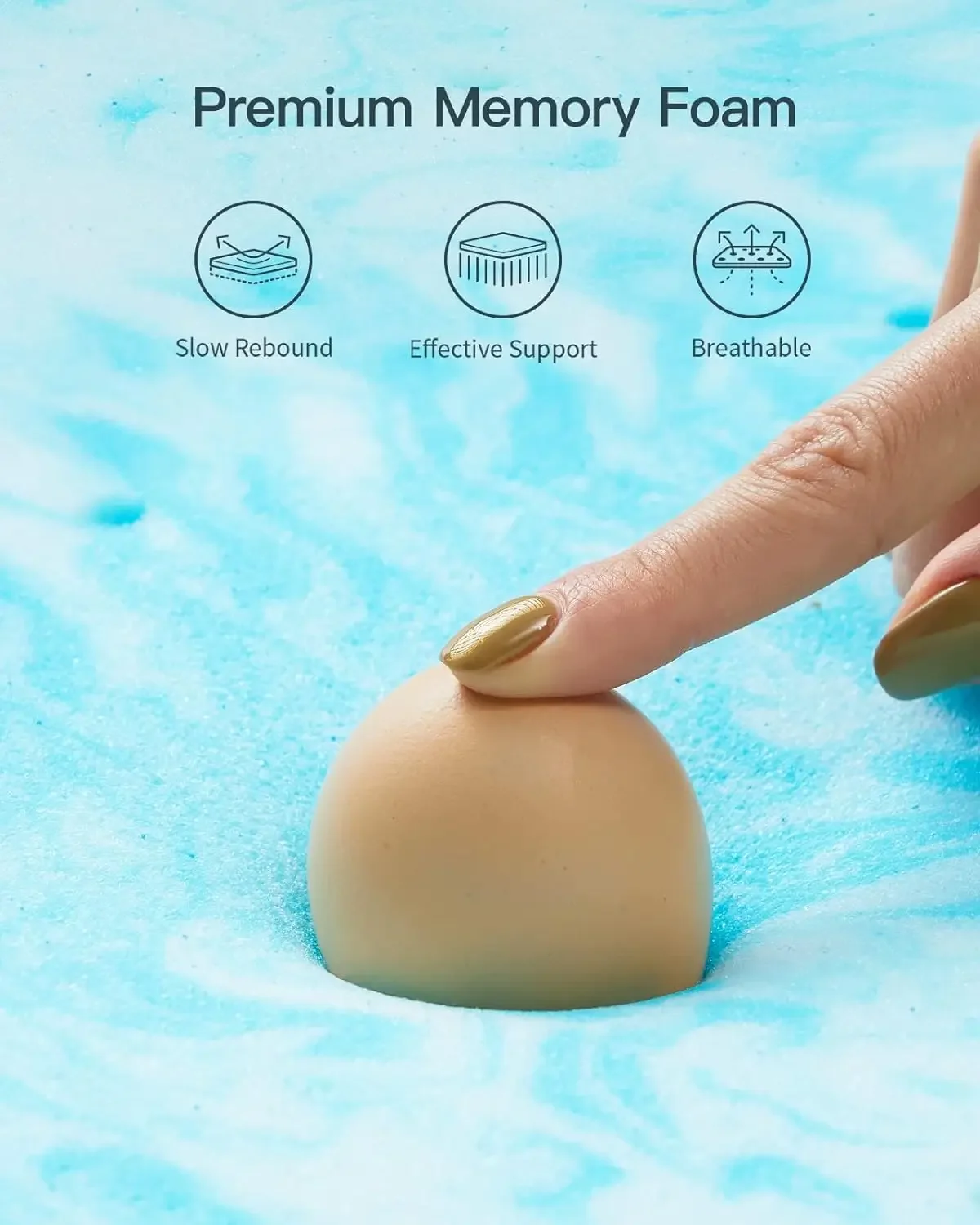 %a 3 Inch Twin Memory Foam Mat - Memory Foam Topper review and price