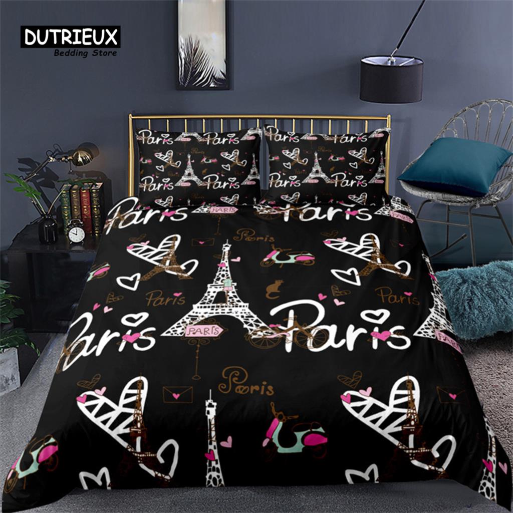 2/3PCS Soft Paris Eiffel Tower - Home Textiles Paris review and price
