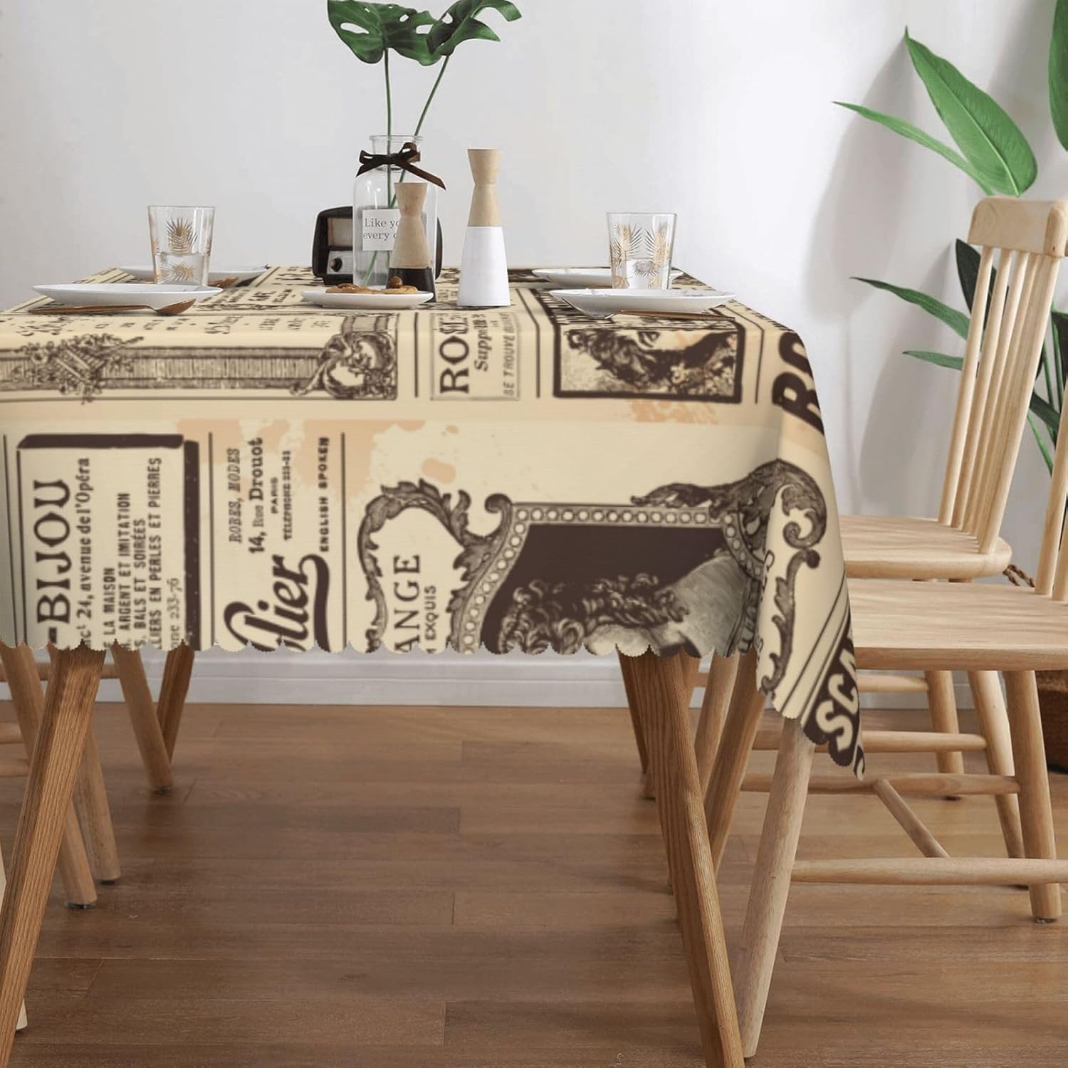 Vintage Paris France Newspaper - Home Textiles Paris review and price