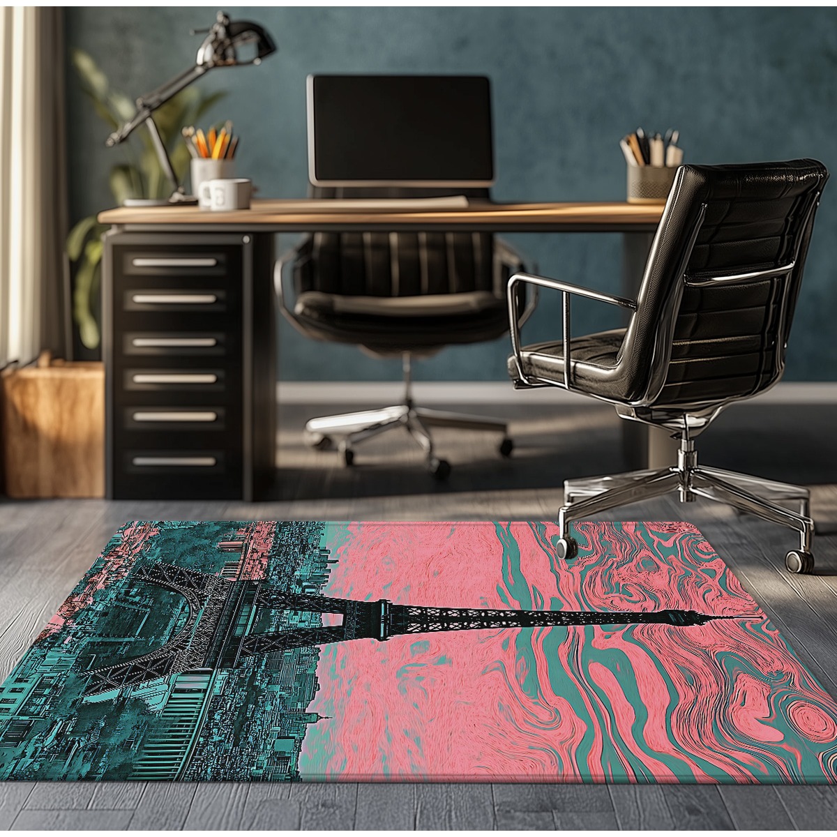 Crystal Velvet Rug Eiffel Towe - Home Textiles Paris review and price