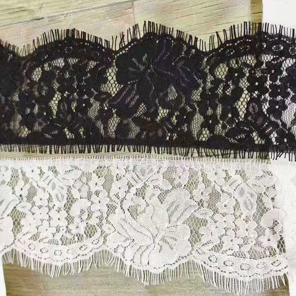 Flowers chantilly Lace trim Fo - Home Fashion Textiles review and price