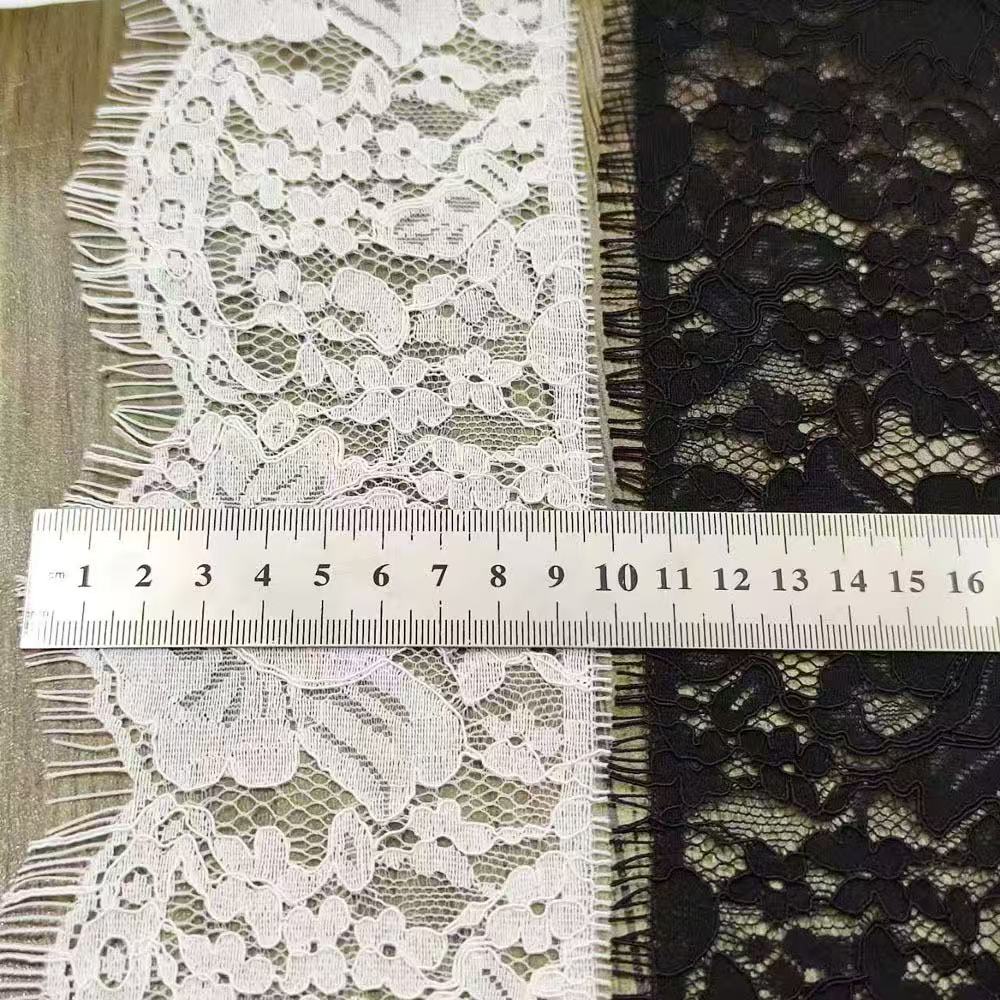 Flowers chantilly Lace trim Fo - Home Fashion Textiles review and price