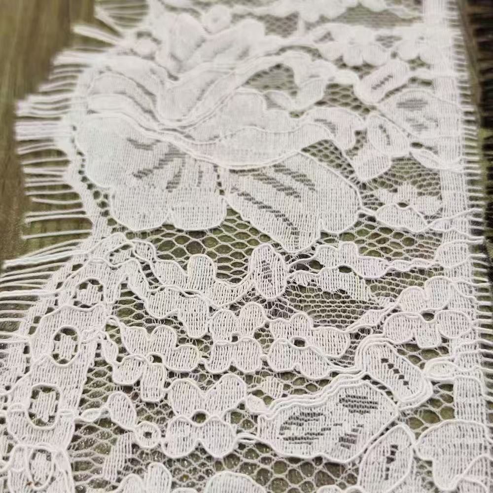 Flowers chantilly Lace trim Fo - Home Fashion Textiles review and price