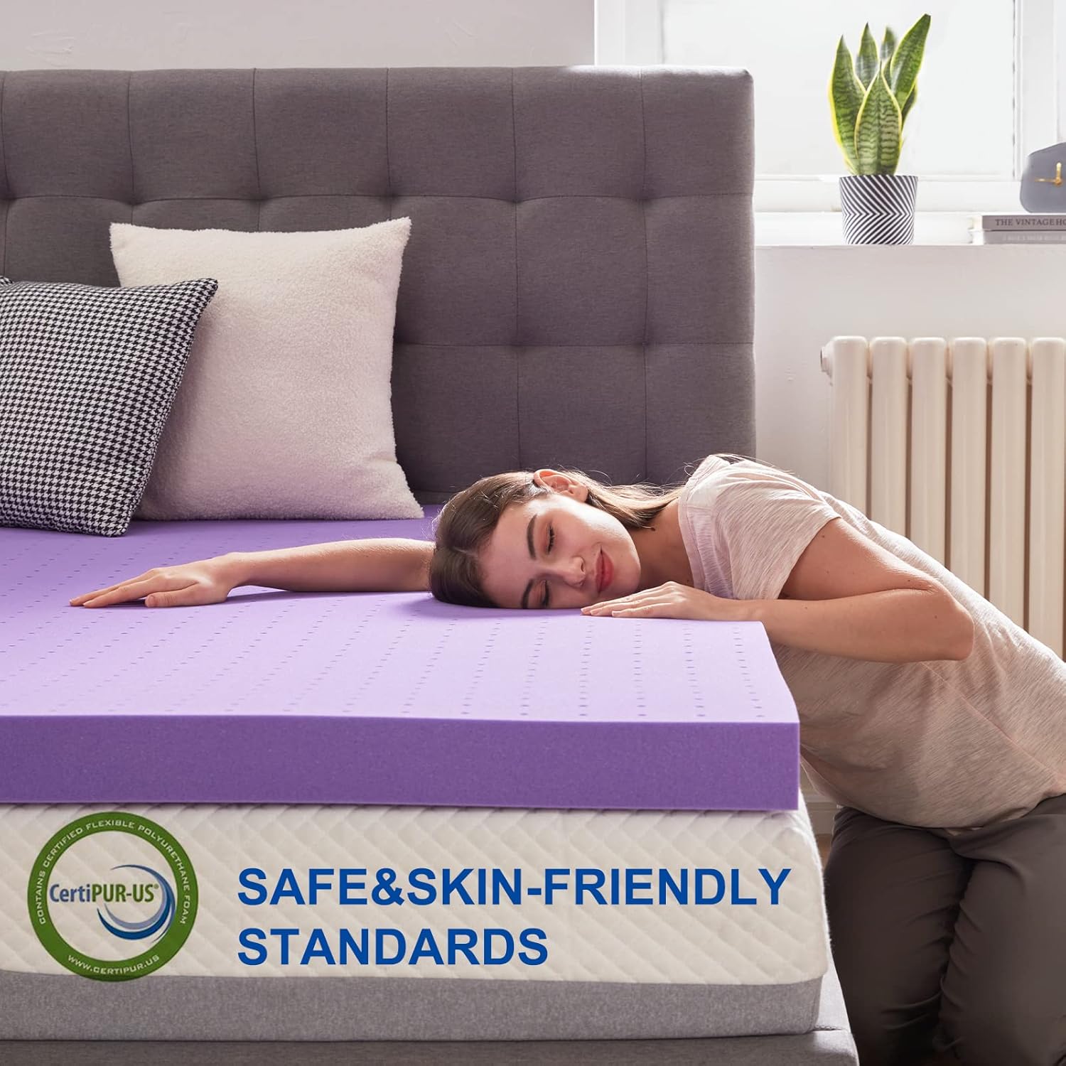 Gel Memory Foam Mattress Toppe - Memory Foam Topper review and price