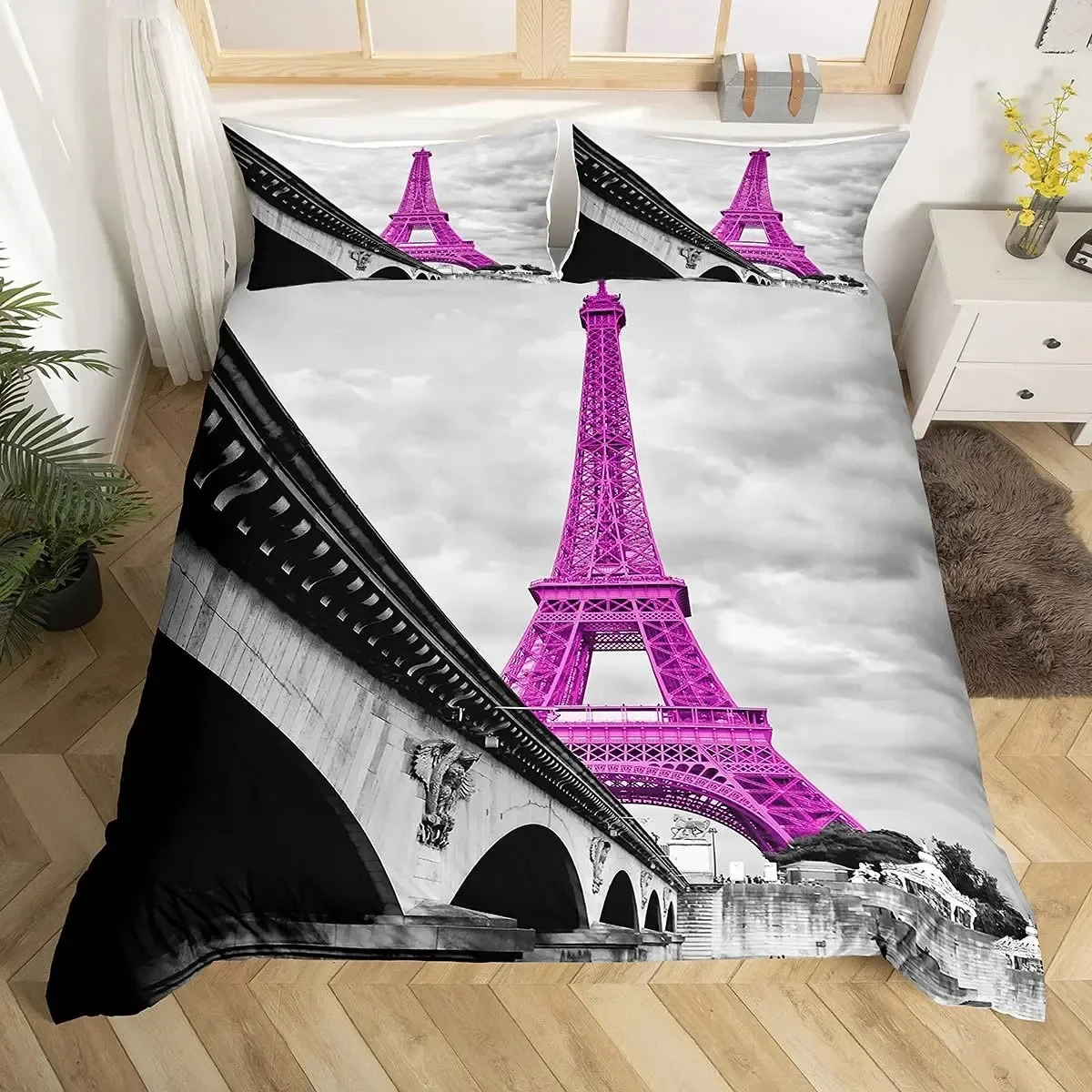 Eiffel Tower Paris Theme Comfo - Home Textiles Paris review and price