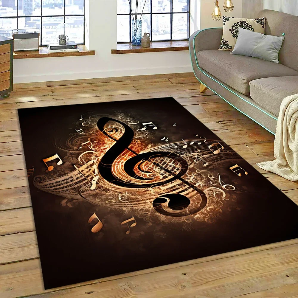 Colorful Musical Note Music Sc - Home Textiles Notes review and price