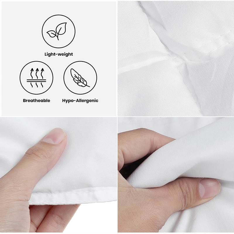 100% White Goose Down Comforte - Duvet Insert White review and price