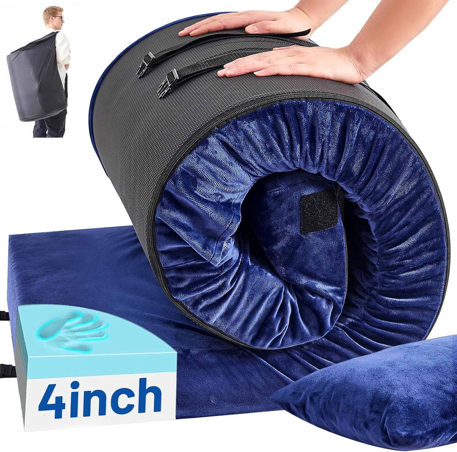 Memory Foam Camping Mattress P - Memory Foam Topper review and price