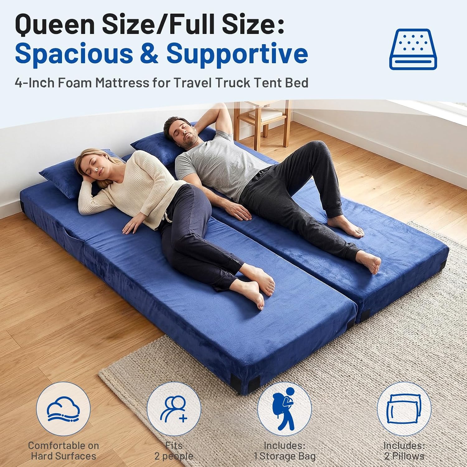 Memory Foam Camping Mattress P - Memory Foam Topper review and price