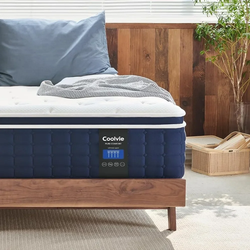 Bed Mattresses Hybrid Construc - Memory Foam Topper review and price