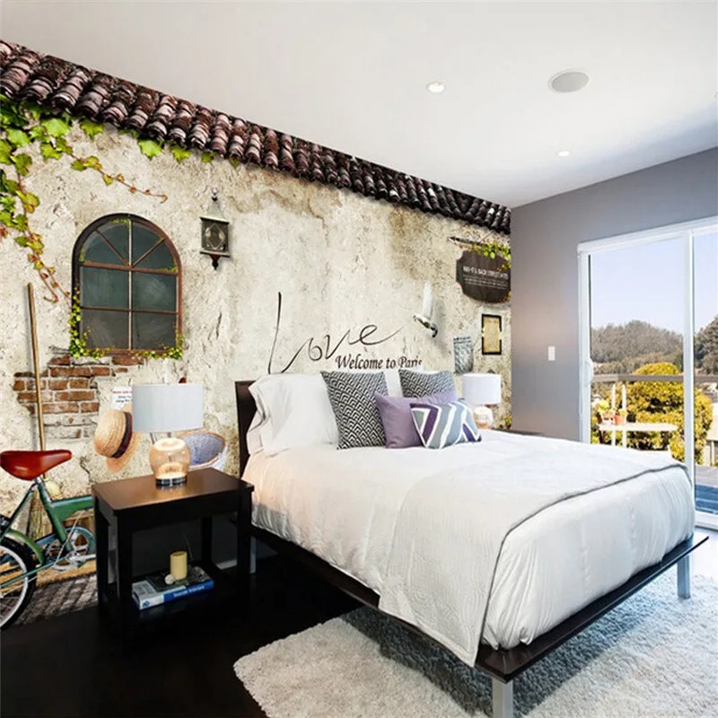 Papel De Parede 3D Custom Wall - Home Textiles Paris review and price