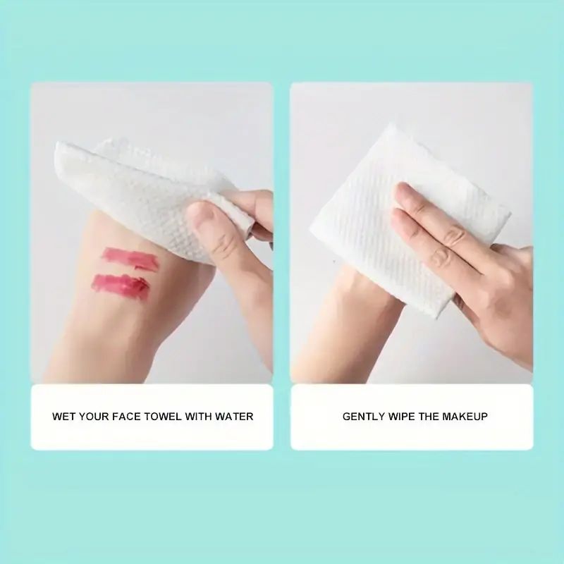 100/300PCS Disposable Thick 10 - Home Textiles Face Towel review and price