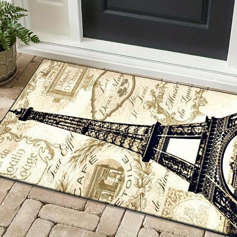 Eiffel Tower Paris Themed Rug  - Home Textiles Paris review and price