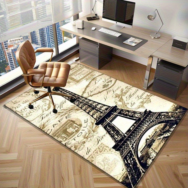 Eiffel Tower Paris Themed Rug  - Home Textiles Paris review and price