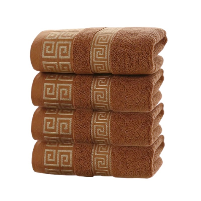 1/4/6pcs Brown Cotton Towels 3 - Home Textiles Face Towel review and price