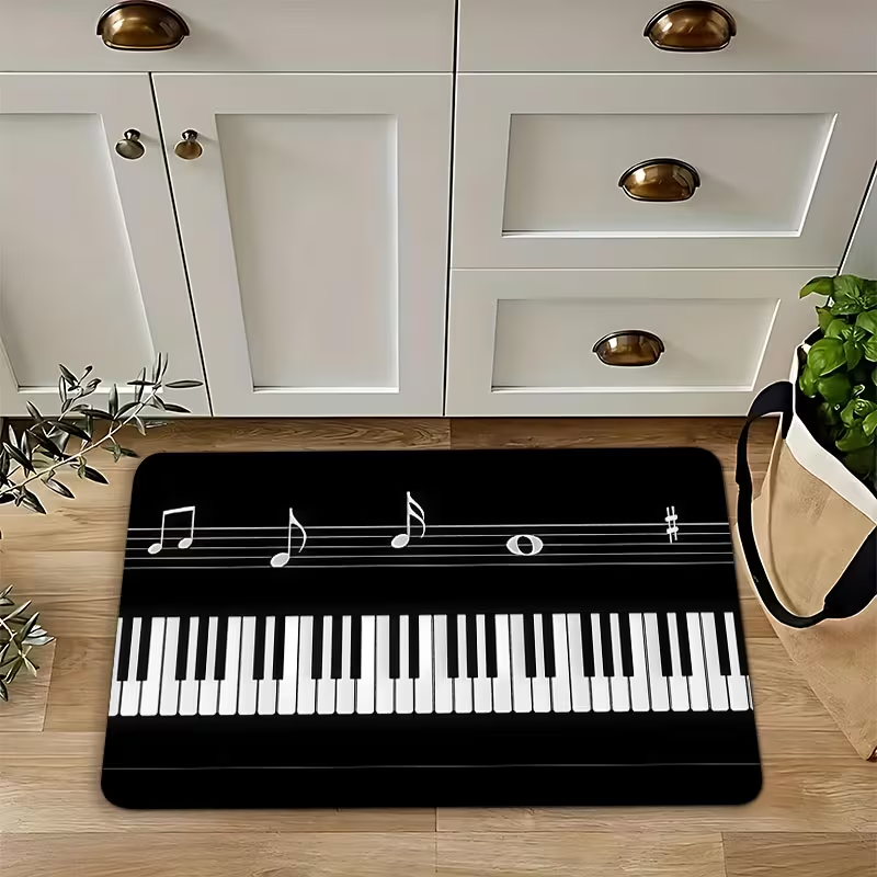 Black and White Piano Keys Kit - Home Textiles Notes review and price