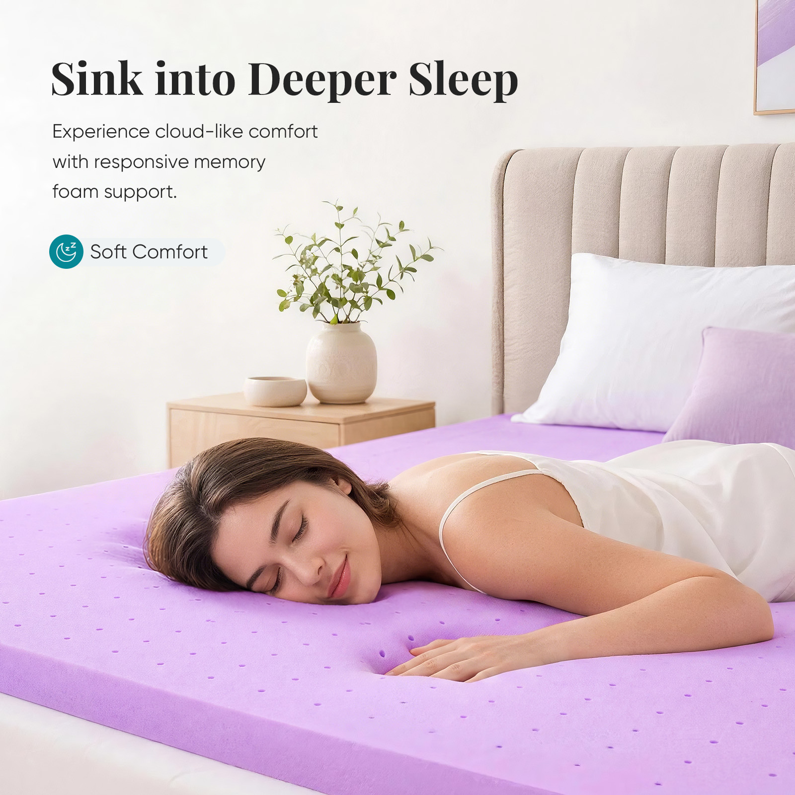 JHK 1.5 Inch Cooling Memory Fo - Memory Foam Topper review and price