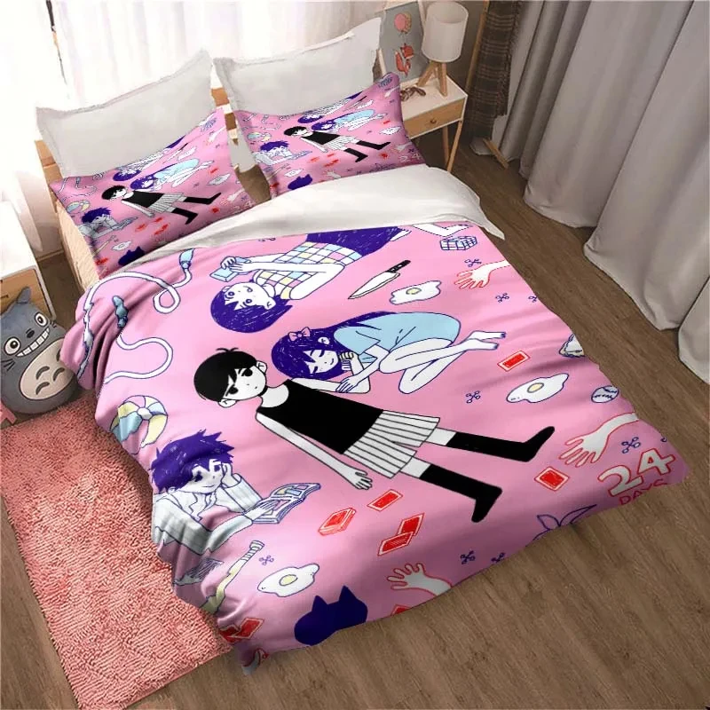 Fashion 3D Printed Anime Omori - Home Fashion Textiles review and price