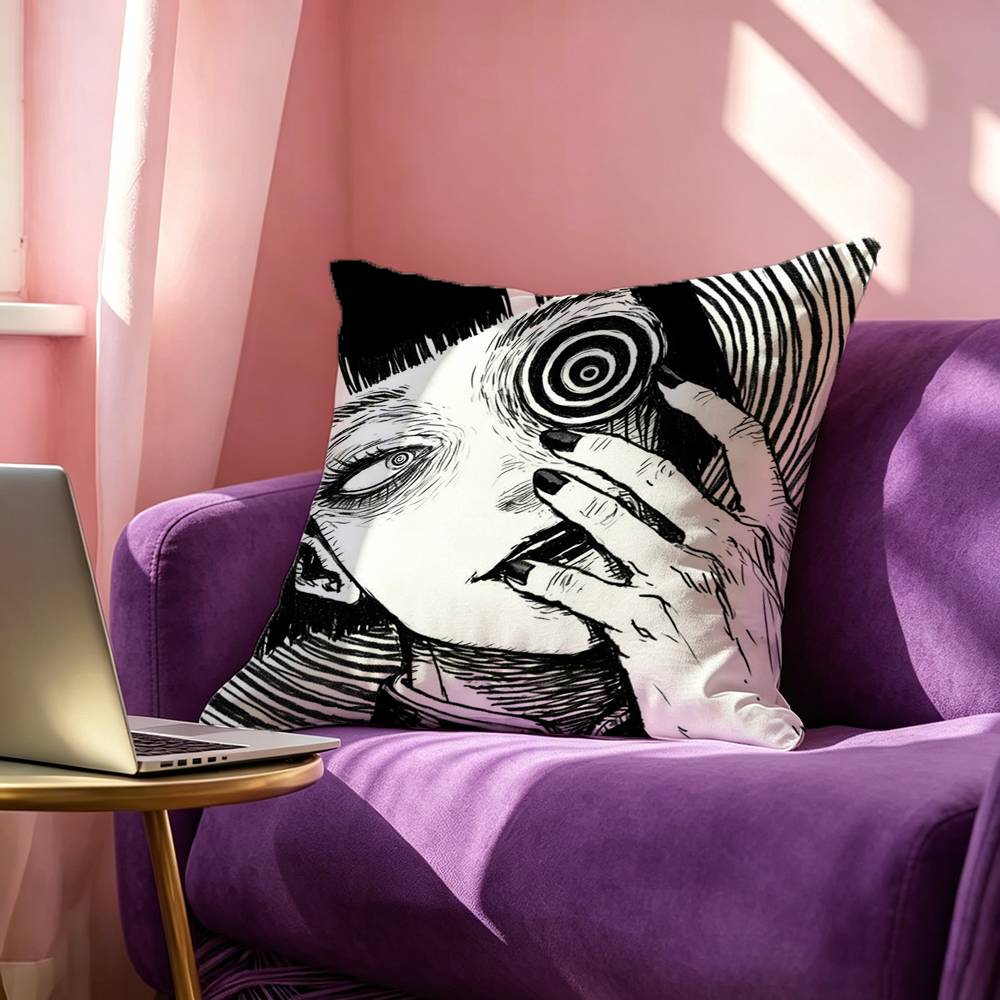 Japanese Junji Ito Tomie Squar - Japanese Home Textiles review and price