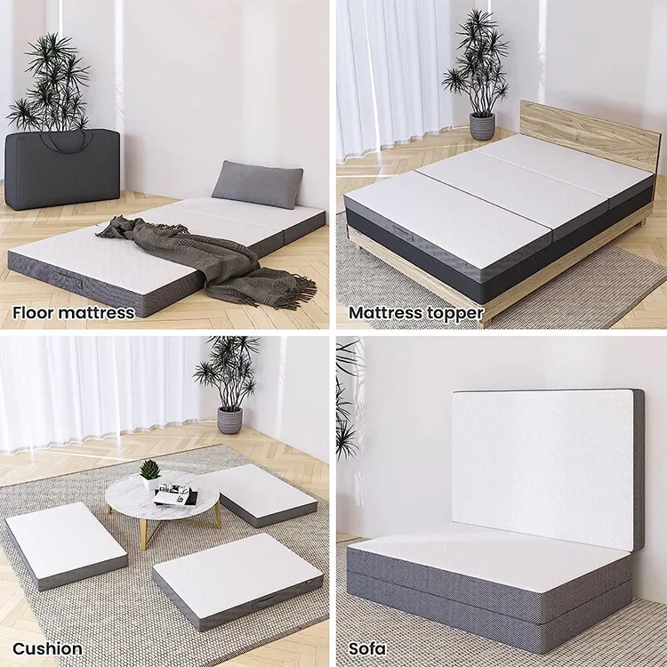 2026Portable Tri-Fold Memory F - Memory Foam Topper review and price