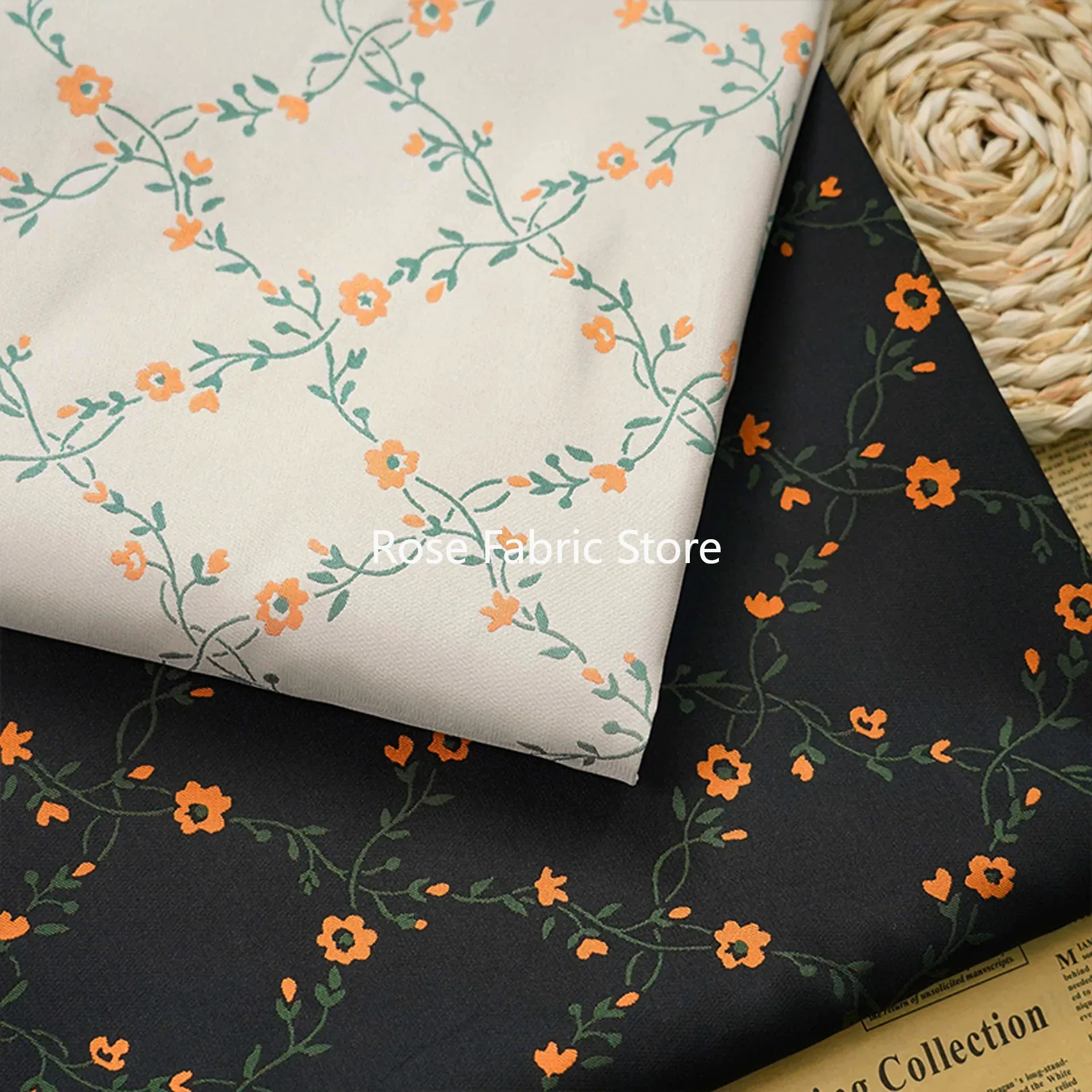 1 Meter Small Flower Yarn Dyed - Home Fashion Textiles review and price