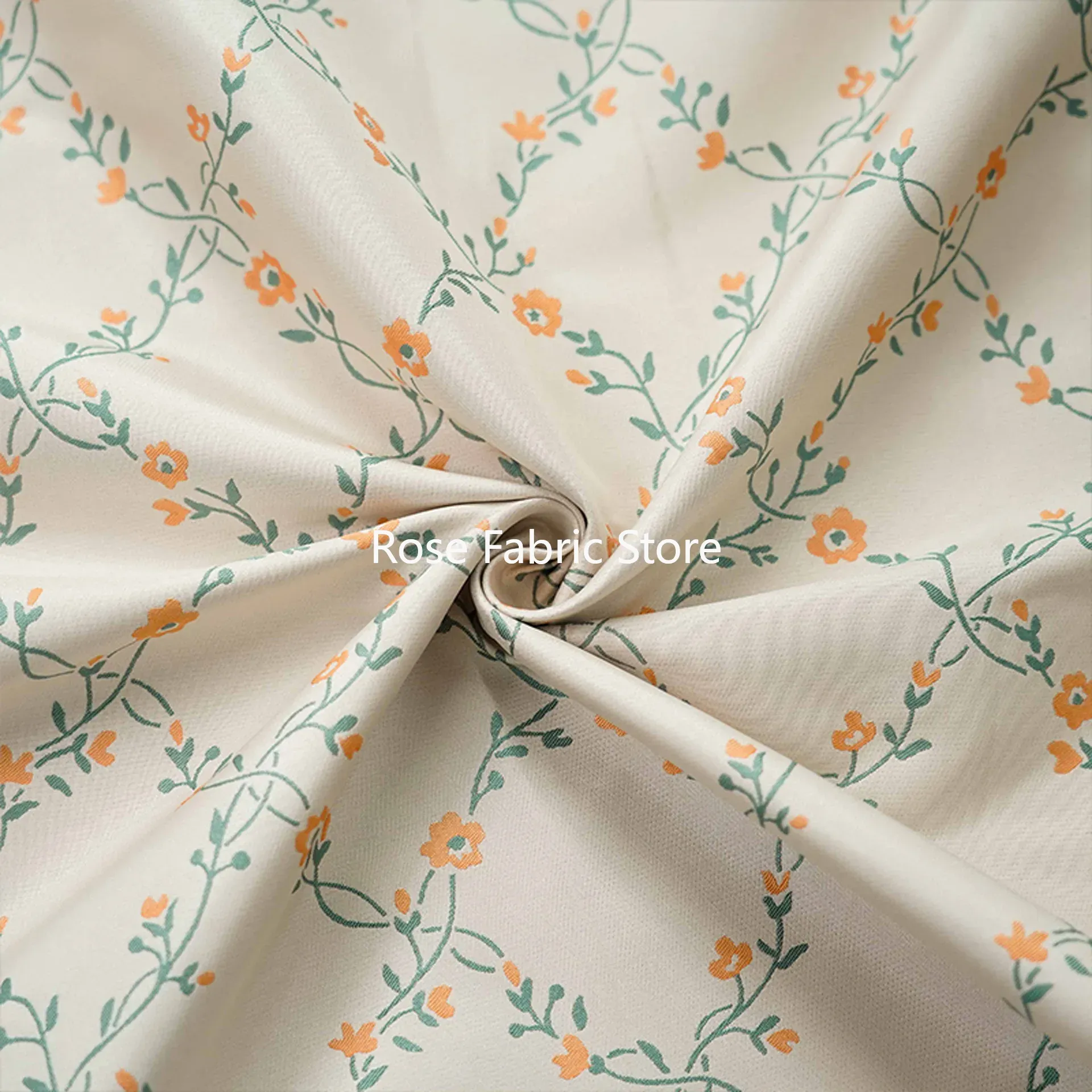 1 Meter Small Flower Yarn Dyed - Home Fashion Textiles review and price