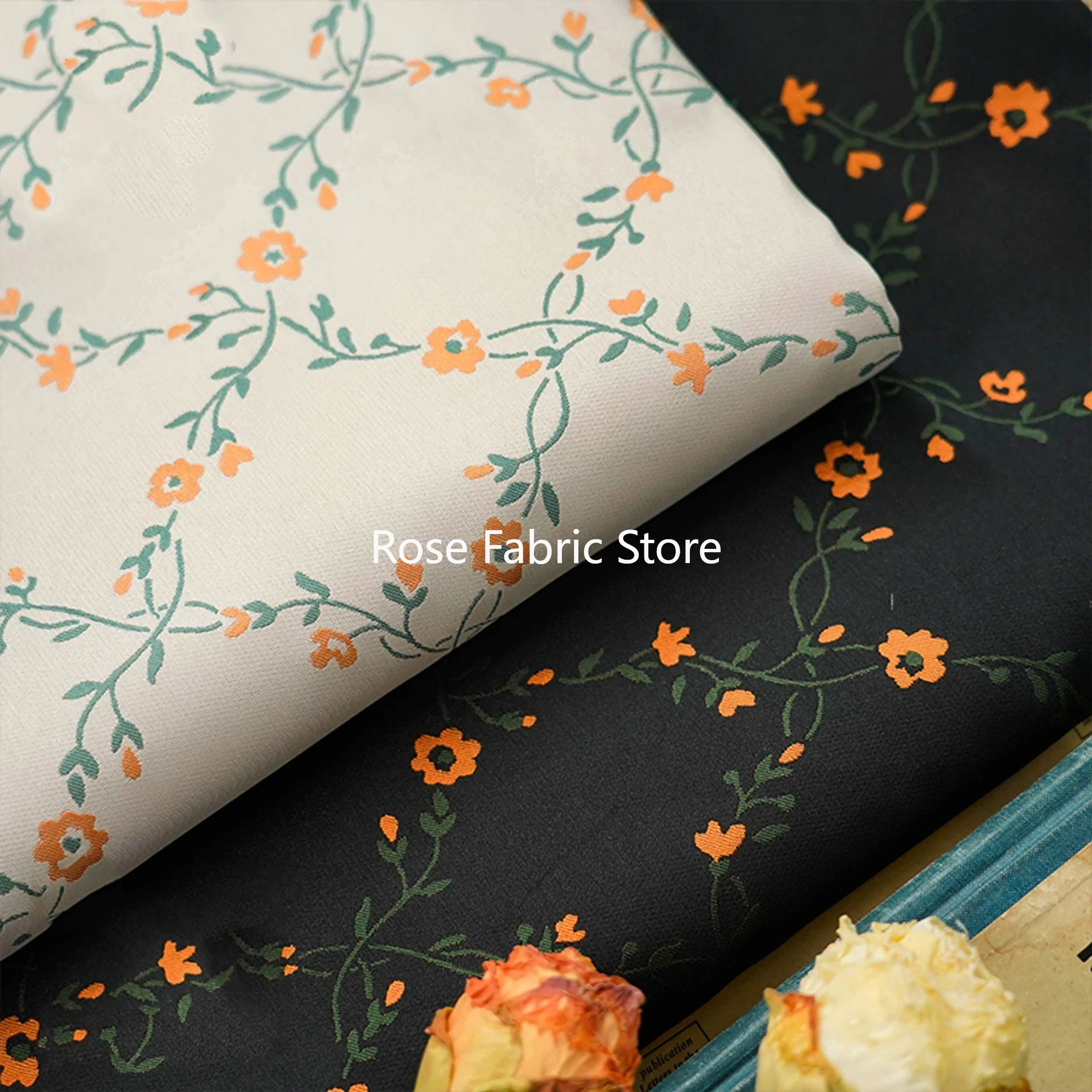 1 Meter Small Flower Yarn Dyed - Home Fashion Textiles review and price