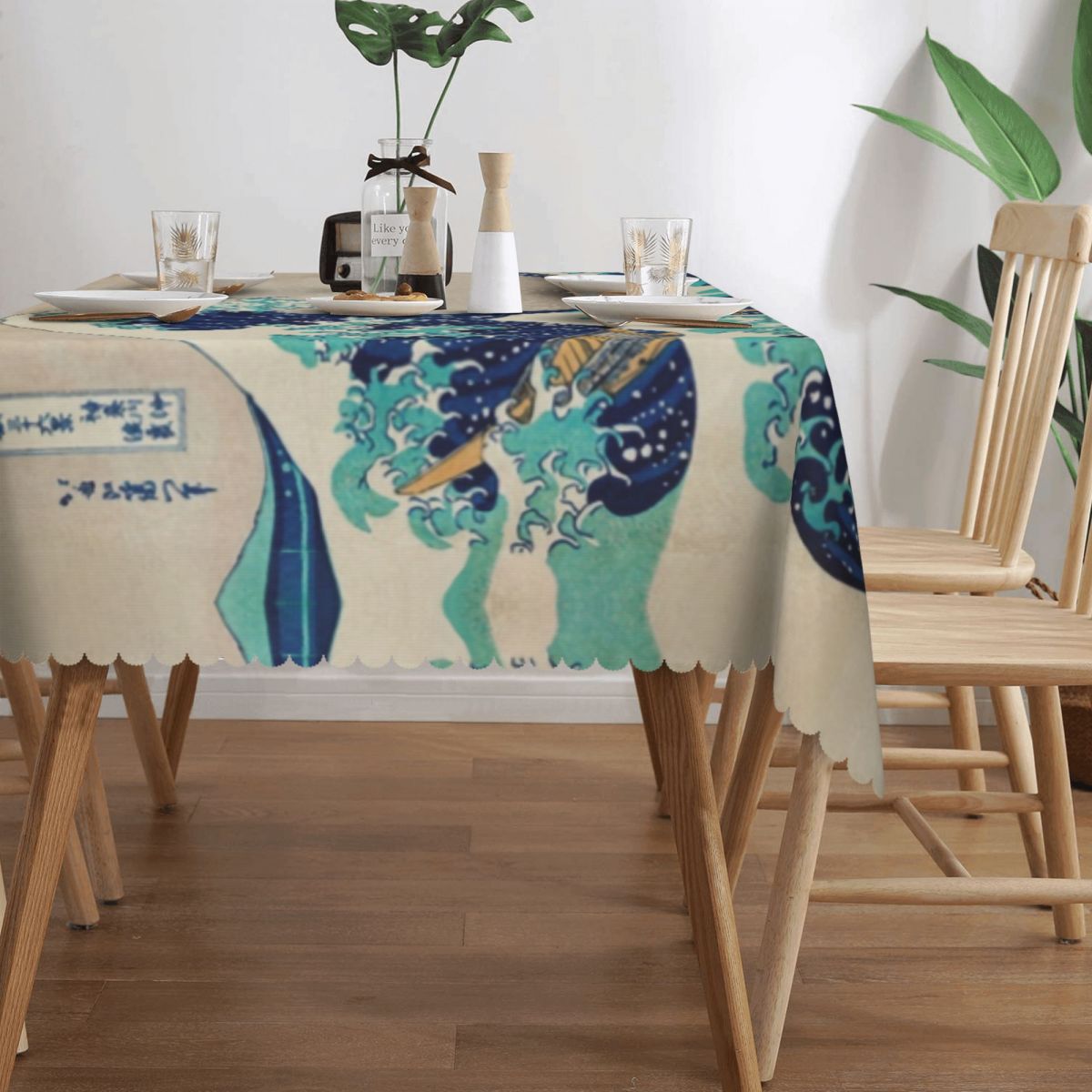 Great Wave Off Kanagawa Vintag - Japanese Home Textiles review and price